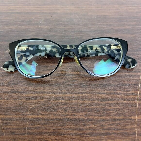 KATE SPADE NEW YORK JAYDEE Eyeglasses Tortoise Gold 49-16-140 *FRAMES‎ ONLY* - Picture 12 of 15